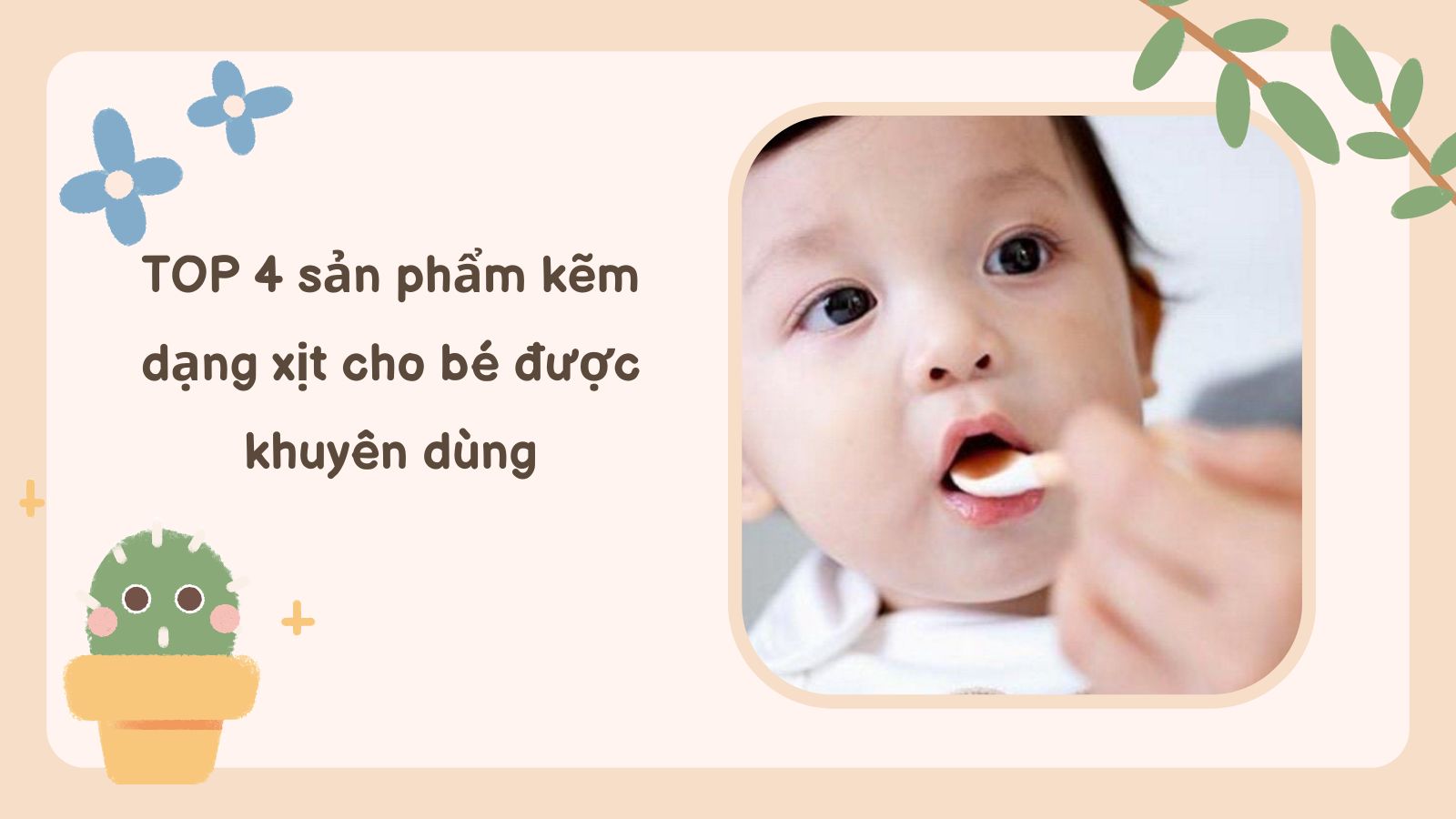 Kẽm dạng xịt cho b&eacute; mang lại nhiều ưu điểm vượt trội