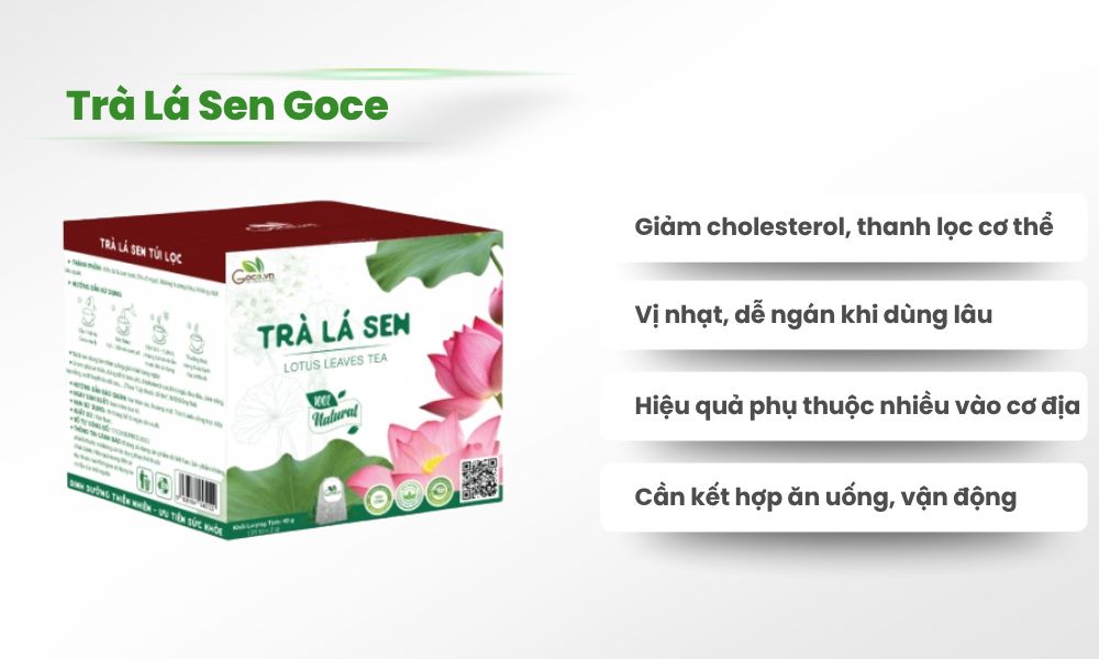 Tr&agrave; l&aacute; sen Goce