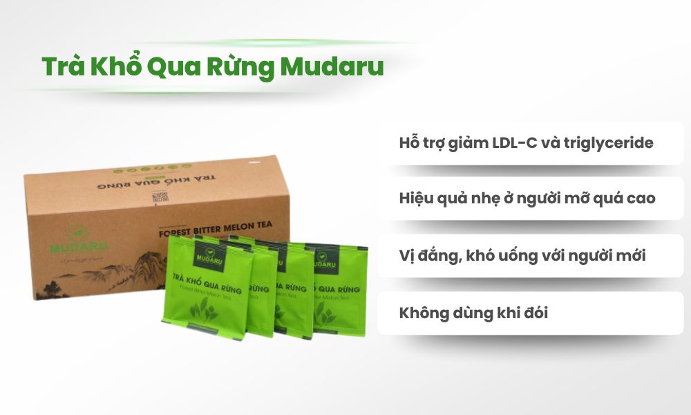 Tr&agrave; khổ qua rừng Mudaru