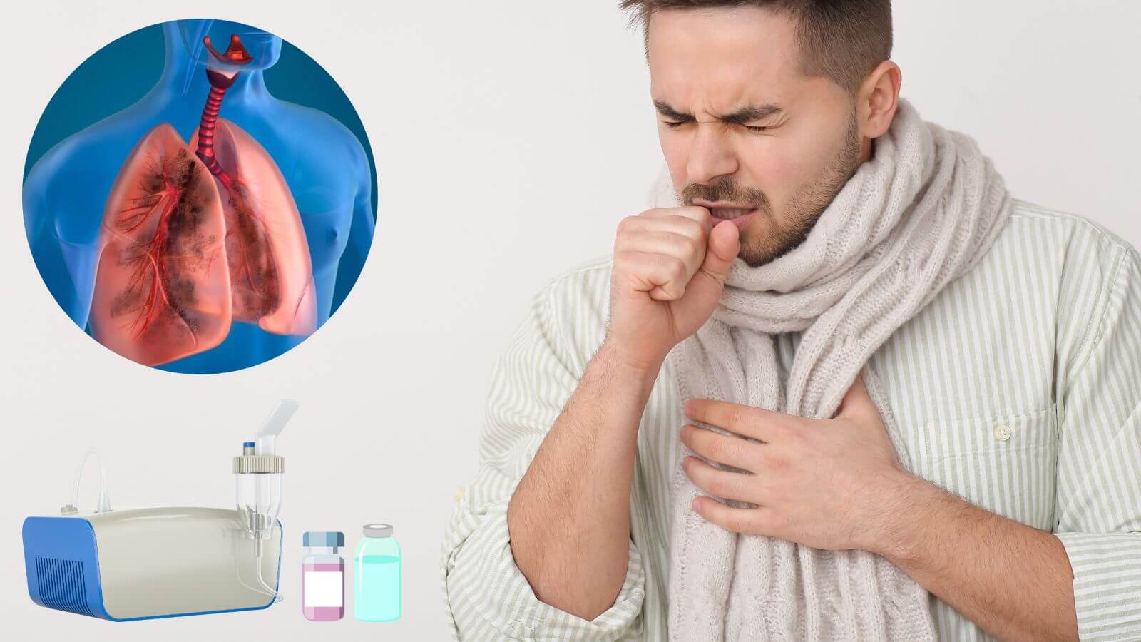 Thuốc x&ocirc;ng kh&iacute; dung được hấp thu nhanh v&agrave;o ni&ecirc;m mạc h&ocirc; hấp v&agrave; gi&uacute;p giảm triệu chứng bệnh