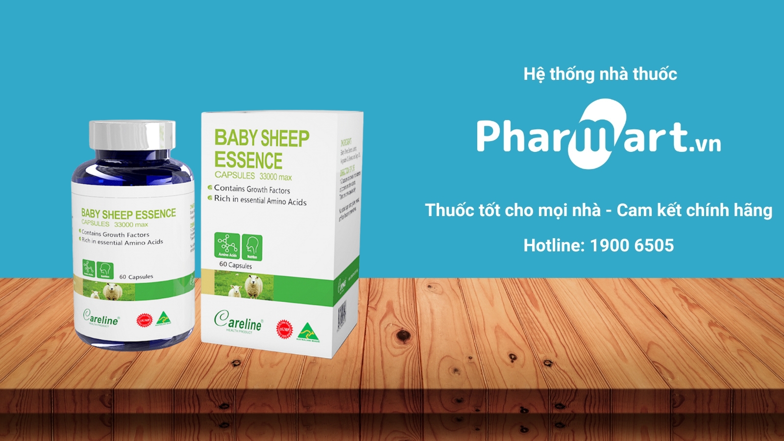 Vi&ecirc;n uống nhau thai cừu Baby Sheep Essence