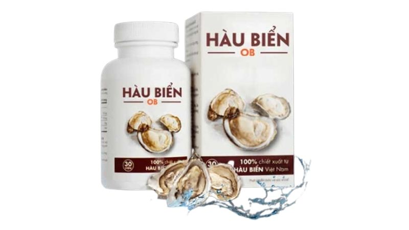 Tinh h&agrave;u biển OB với th&agrave;nh phần h&agrave;u sữa Việt Nam.