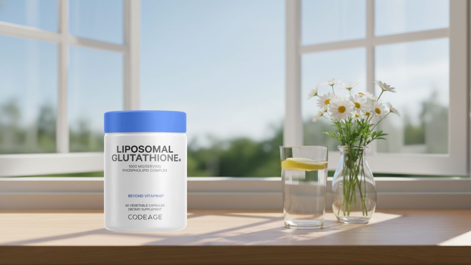 Liposomal Glutathione 1000mg với c&ocirc;ng nghệ Liposome tối ưu hấp thu