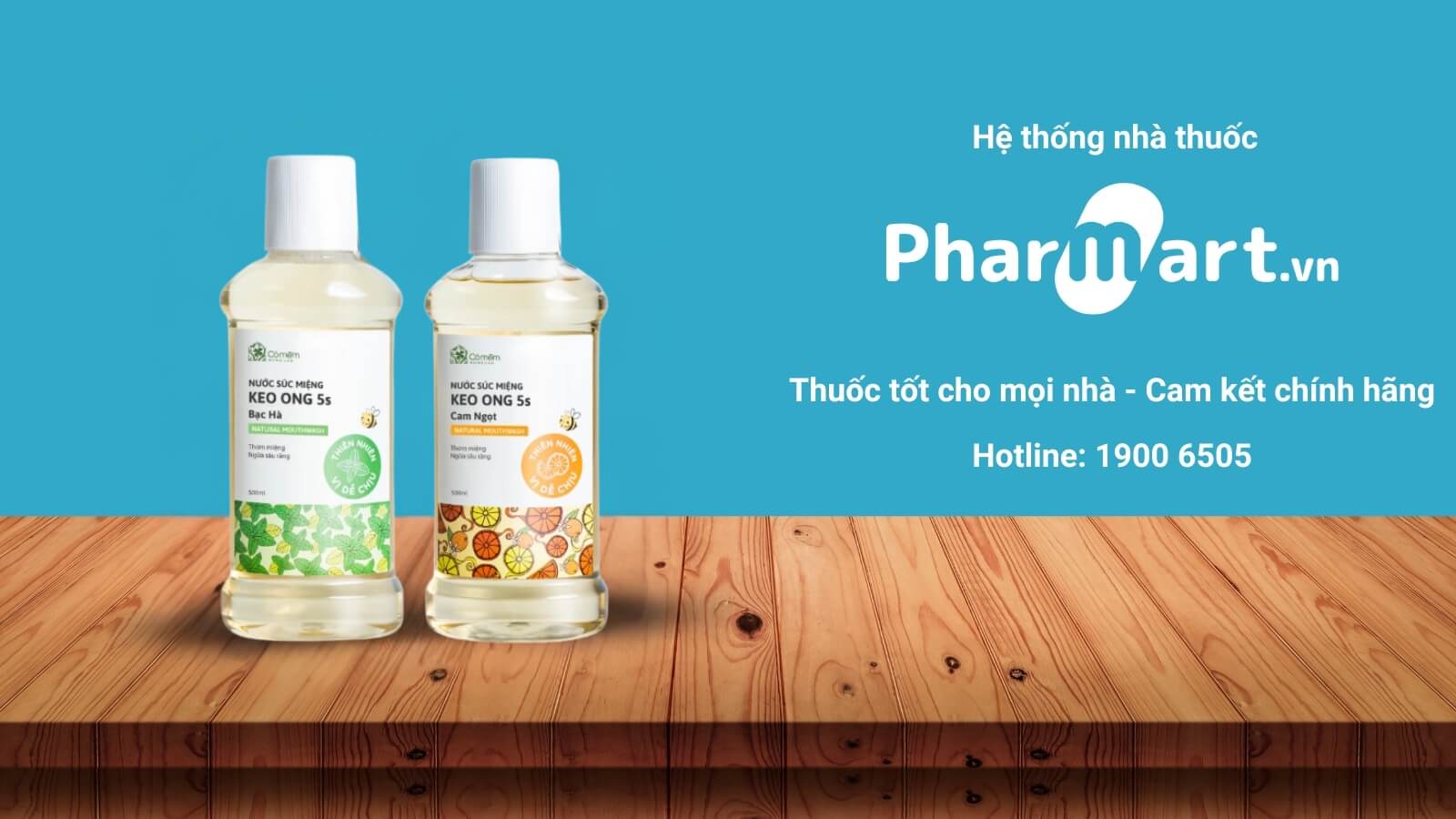 Nước s&uacute;c miệng kh&aacute;ng khuẩn Keo Ong 5s