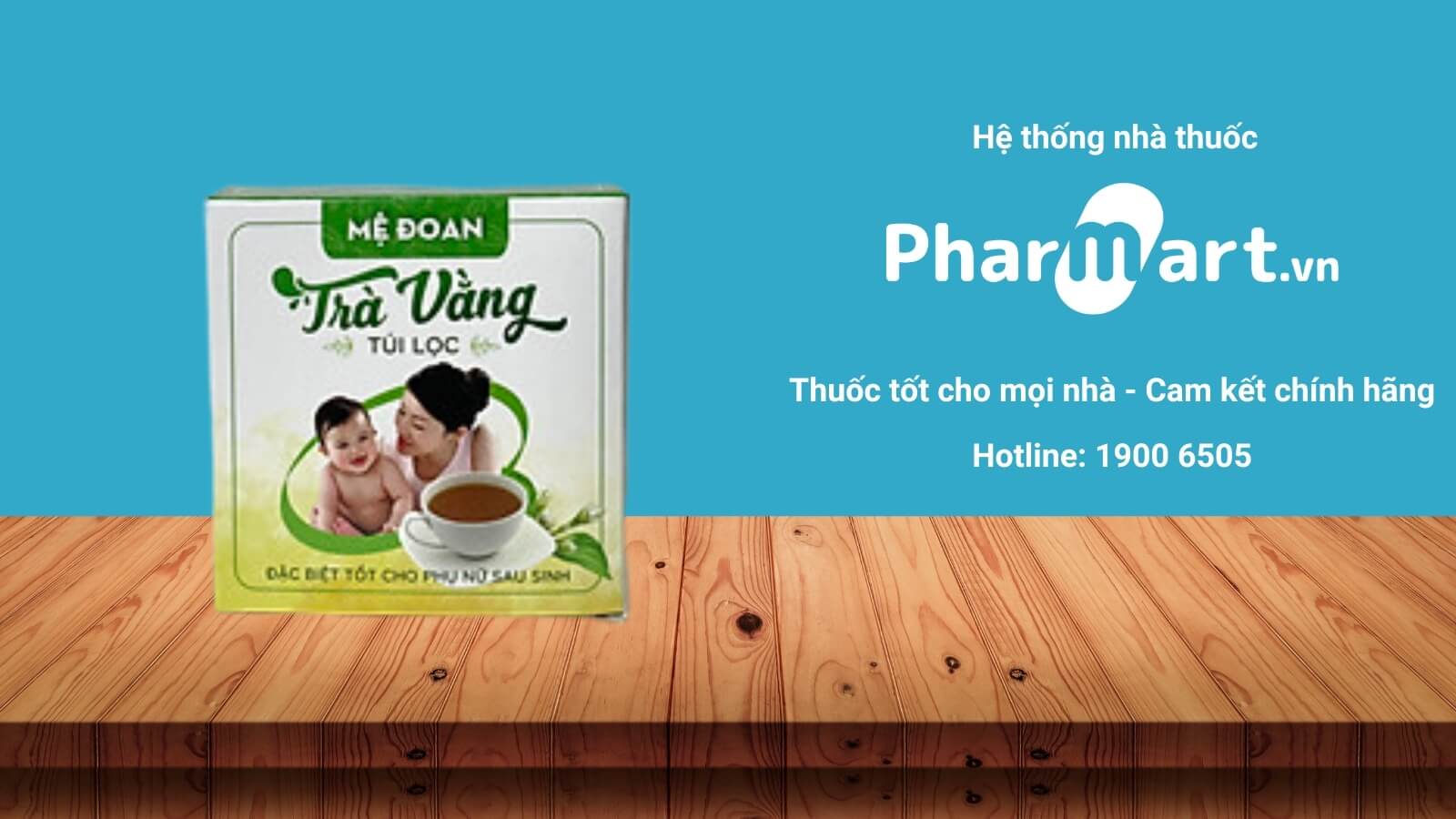 Tr&agrave; vằng lợi sữa Mệ Đoan
