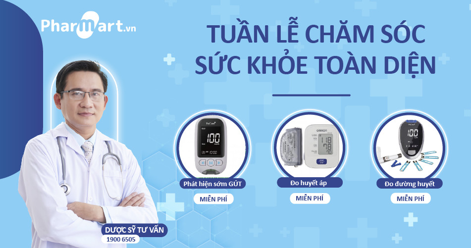 Tuần lễ chăm s&oacute;c sức khỏe to&agrave;n diện d&agrave;nh cho kh&aacute;ch h&agrave;ng đến trực tiếp nh&agrave; thuốc