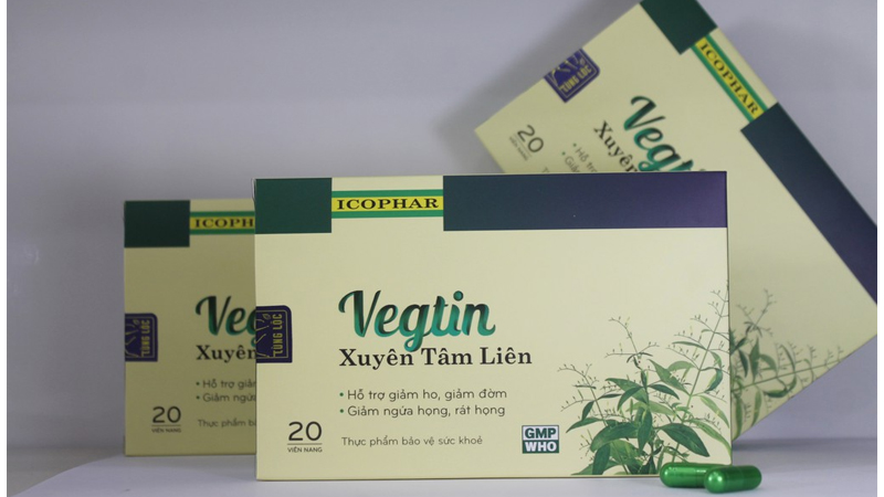 sản phẩm Vegtin xuyên tâm liên.
