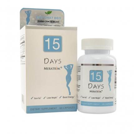 15 Days - Hỗ trợ giảm cân, ngăn ngừa tích tụ mỡ nội tạng