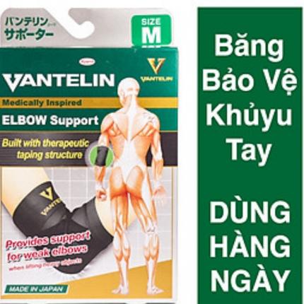 a Băng Khuỷu Tay Vantelin Size M Có Ghi Chú