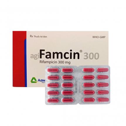 Thuốc Agifamcin 300 - Điều trị thể lao, phong, phòng viêm màng não