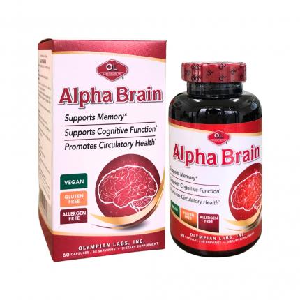 Alpha Brain - Cải thiện trí nhớ, tăng tuần hoàn máu não
