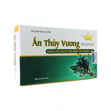 Ấn Thủy Vương Kingphar (30 viên) - Giảm Tiểu Đêm, Tiểu Nhiều Lần