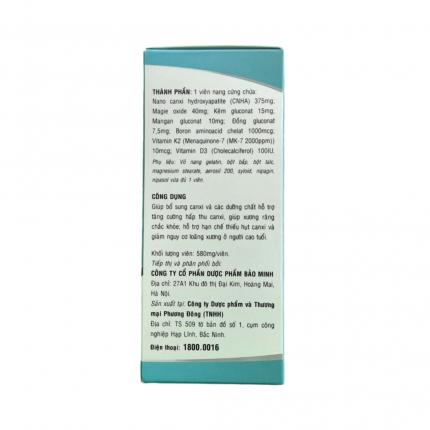 Thành phần của Avisure Hi-Cal