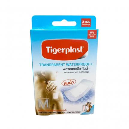 Băng gạc TigerPlast không thấm nước hộp 3 cái (60x70 mm)