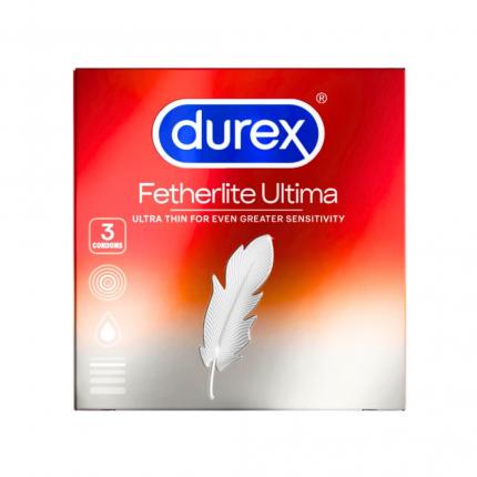 Bao cao su Durex Fetherlite Ultima siêu mỏng (hộp 3 cái)