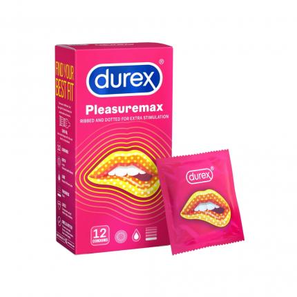 Bao cao su Durex Pleasuremax Hộp 12 Chiếc