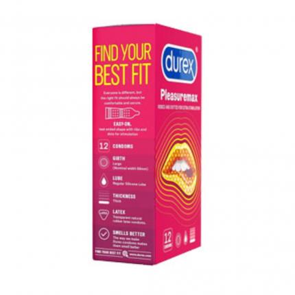Bao cao su Durex Pleasuremax Hộp 12 Chiếc