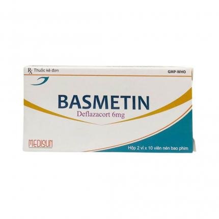 Thuốc Basmetin (6mg) - Điều trị bệnh hen, viêm khớp