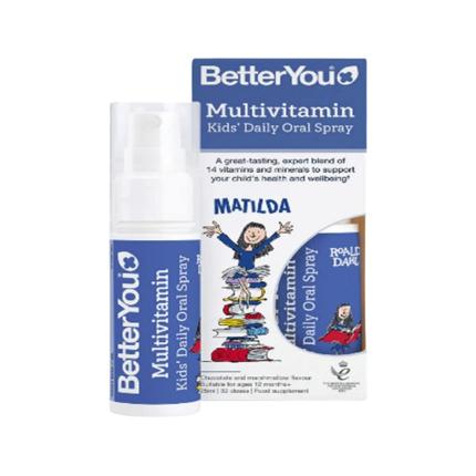 BetterYou Multivitamin Kids Daily Oral Spray (Lọ Xịt 25ml)