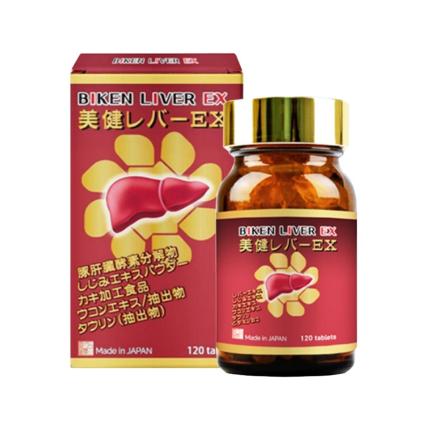 Biken Liver EX (Hộp 120 viên) - Hỗ trợ cải thiện chức năng gan