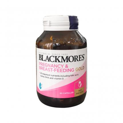 Blackmores Pregnancy & Breast-Feeding Gold (60 viên) - Bổ sung dưỡng chất cho bà bầu