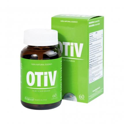 EcoGreen Otiv Lọ 60 vi&ecirc;n - Cải thiện thiếu m&aacute;u n&atilde;o, mất ngủ
