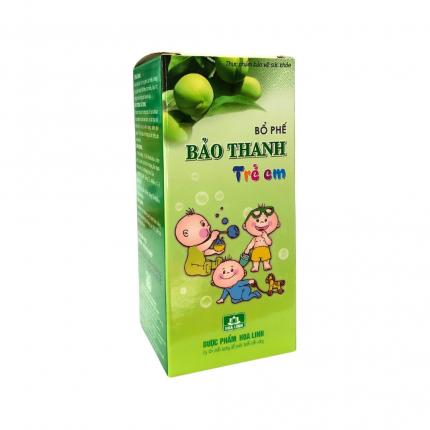 Siro ho Bảo Thanh trẻ em - Hỗ trợ giảm ho hiệu quả cho trẻ