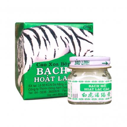 Cao xoa bóp Bạch Hổ - Hỗ trợ giảm đau kháng viêm hộp 20g