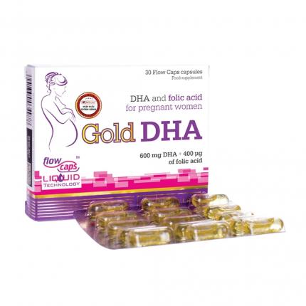 Chela Gold DHA - B&ocirc;̉ sung DHA, acid folic cho phụ nữ có thai v&agrave; sau sinh