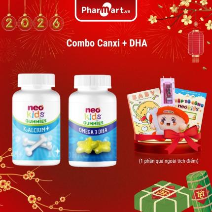 Combo Canxi + DHA