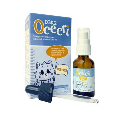 D3K2 Ocecri - Tăng cường hệ miễn dịch, hỗ trợ phát triển xương răng