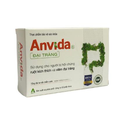 Đại Tràng Anvida - Giảm đầy hơi, co thắt đại tràng