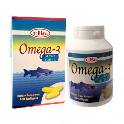 Dầu cá Omega 3 Alaska Fish Oil UBB