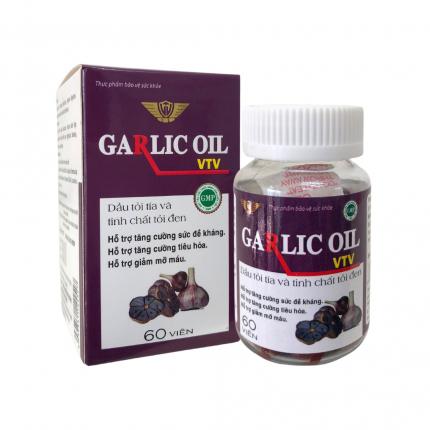 Garlic Oil VTV - Hỗ trợ giảm mỡ máu, tăng đề kháng