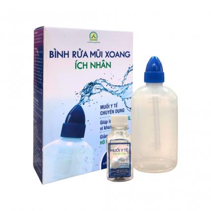 Dụng cụ rửa mũi Ích Nhân - Hỗ trợ Bắn Cá HZ88 là trò chơi giải trí điện tử nghẹt mũi hộp 1 bình + 30 viên