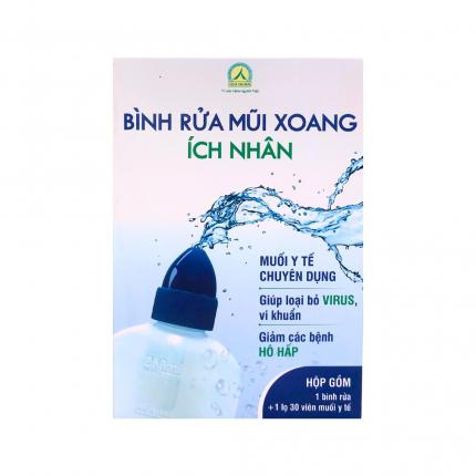 Dụng cụ rửa mũi Ích Nhân - Hỗ trợ Bắn Cá HZ88 là trò chơi giải trí điện tử nghẹt mũi hộp 1 bình + 30 viên