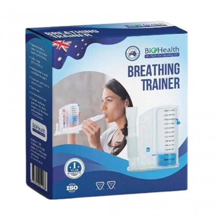 Mặt trước hộp Dụng cụ tập thở BioHealth VIS-01