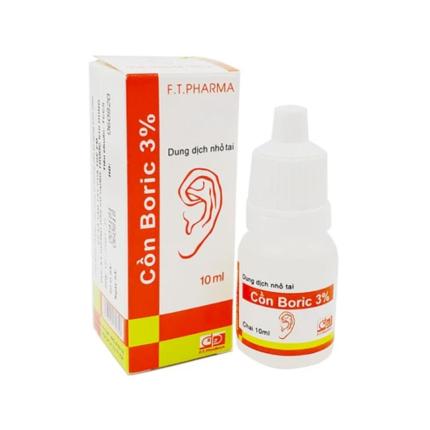 Hz888a tải ứng dụng cồn Boric Nam Việt (3%) - Phòng viêm tai chai 10ml