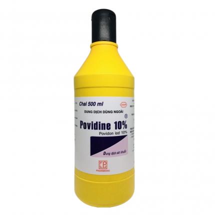 Hz888a tải ứng dụng sát khuẩn Povidin 10% 500ml