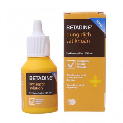 Hz888a tải ứng dụng sát khuẩn vết thương Betadin 30ml
