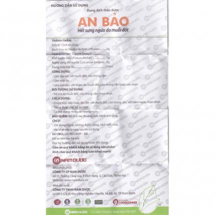 Tờ hướng dẫn sử dụng Hz888a tải ứng dụng thảo dược An Bảo