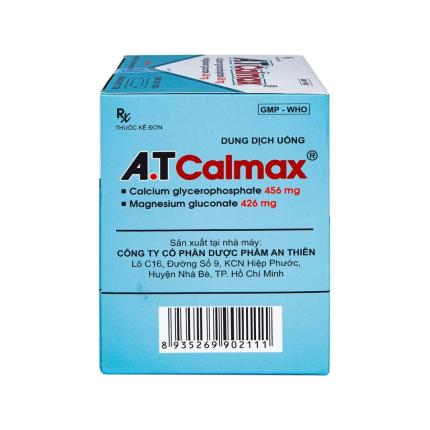 Dung Dịch Uống A T Calmax (456mg 426mg) Điều Trị Suy Nhược Chức Năng Chuyển Hóa (2)