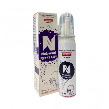 Hz888a tải ứng dụng xịt mũi nhược trương Hypertonic - Nebusal Spray 0,65%