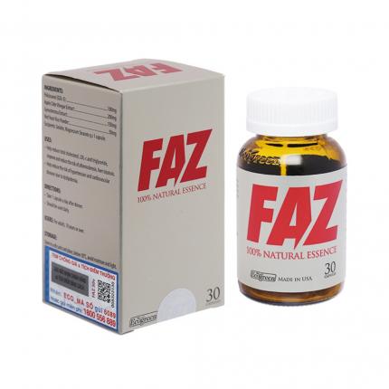 FAZ - Hỗ trợ tim mạch, cải thiện mỡ máu