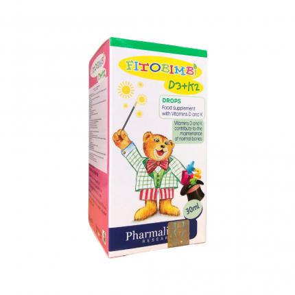 Fitobimbi D3+ K2 - Hỗ trợ xương răng chắc khỏe