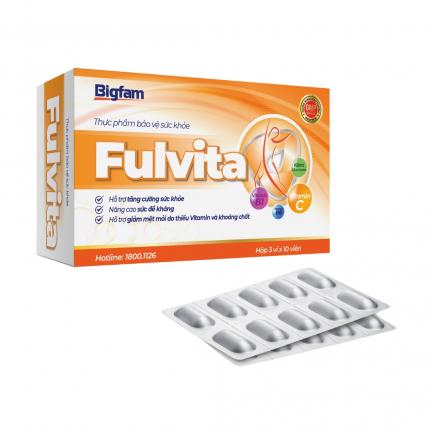 Fulvita - Bổ sung Vitamin tổng hợp, tăng cường đề kháng