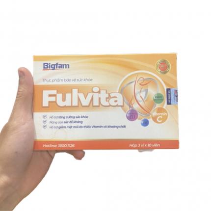 Fulvita - Bổ sung Vitamin tổng hợp, tăng cường đề kháng