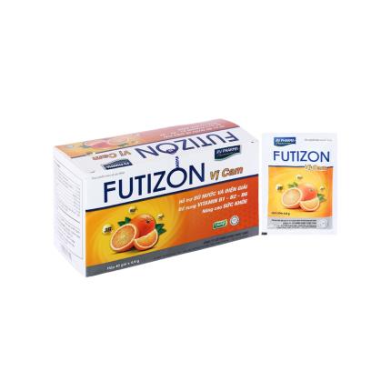 Futizon Vị Cam (Hộp 40 gói) - Bù nước, bù điện giải
