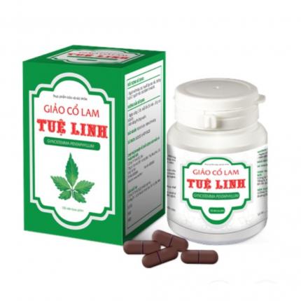 Giảo cổ lam Tuệ Linh - Hạ mỡ máu, phòng biến chứng tim mạch 100 viên