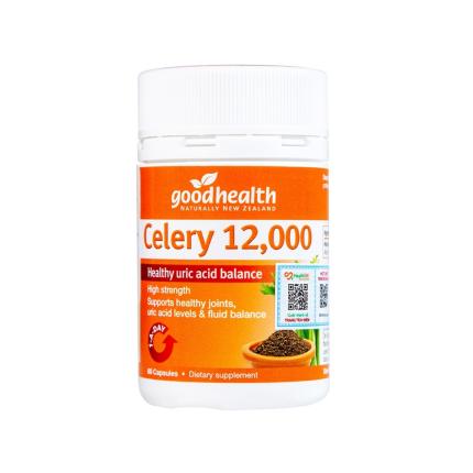 Good Health Celery 12000 lọ 60 vi&ecirc;n - Hỗ trợ giảm t&igrave;nh trạng gout